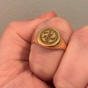 University of Virginia signet ring